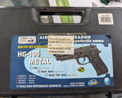 HG-199 Semi Auto Pistol GG - Used airsoft equipment