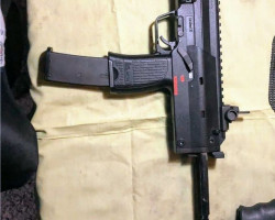 Black co2 airsoft MP7 - Used airsoft equipment