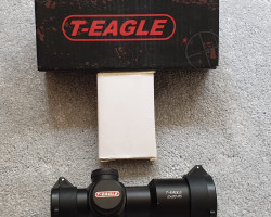 T-EAGLE 2X28 RIFLE SCOPE - Used airsoft equipment