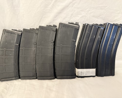 6x WE GBB mags - Used airsoft equipment