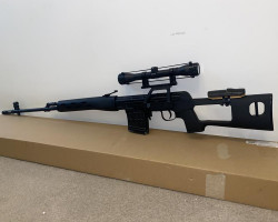 KOER SVD + Scope - Used airsoft equipment