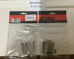 GHK MOS adapter plates - Used airsoft equipment