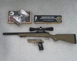 Custom VSR10 Sniper & WE M9A1 - Used airsoft equipment