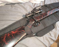 SSG 69 "bloody marble" ASG - Used airsoft equipment