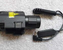 TORCH & LAZER SIGHT - Used airsoft equipment