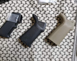 Various AEG Pistol Grips - Used airsoft equipment