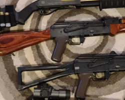 Real wood AK - Used airsoft equipment