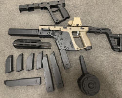 Krytac vector (upgraded) - Used airsoft equipment