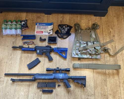 Job lot of Airsoft stuff - Used airsoft equipment