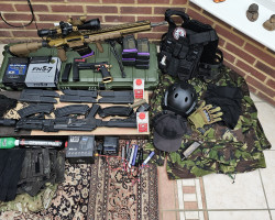 Full airsoft loadout - Used airsoft equipment