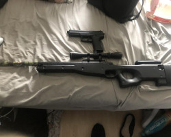 L96 Sniper And pistol - Used airsoft equipment