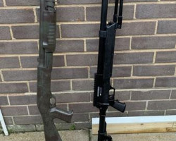ASG Tri Shot & Urban Sniper - Used airsoft equipment