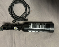 Hpa reg line bottle n we taps - Used airsoft equipment