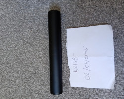 Suppressor with foam inserts - Used airsoft equipment