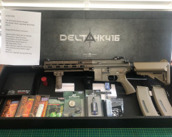 Tokio Marui HK416 Delta Custom - Used airsoft equipment