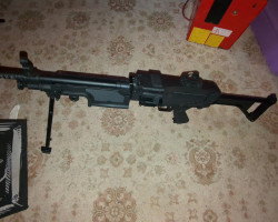 SOLD A&K M249  Polymer - Used airsoft equipment