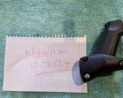 Hpa bottle Grip  No reg - Used airsoft equipment