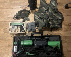 Airsoft guns equipment bundle - Used airsoft equipment