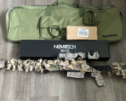 Novritsch SSG10 - A3 + extras - Used airsoft equipment