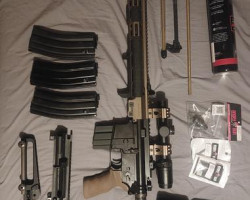 WE M4 GBB DMR HEAVILY UPGRADED - Used airsoft equipment