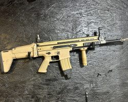 WE TECH SCAR L AEG plus extras - Used airsoft equipment