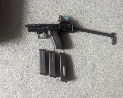 ASG USW with scope and mags - Used airsoft equipment