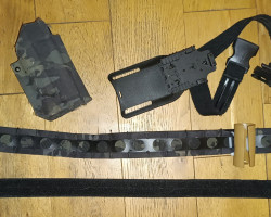 Tactical belt and holster - Used airsoft equipment