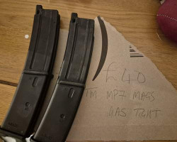 TM mp7 mags - Used airsoft equipment