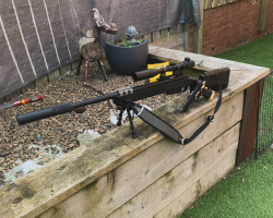 Upgraded sniper - Used airsoft equipment