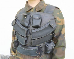 Bosnian Leather Tactical Vest - Used airsoft equipment