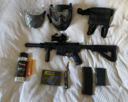 Airsoft Starter Kit/Rifle - Used airsoft equipment