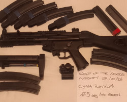 CYMA MP5 PLATINUM AEG - Used airsoft equipment