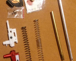 Various parts - Used airsoft equipment