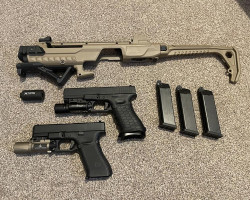 We glocks carbine kit - Used airsoft equipment