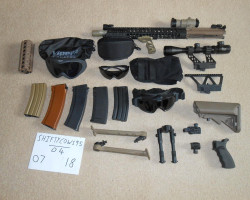 Various bits and pieces - Used airsoft equipment