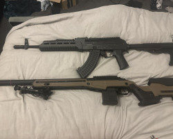 CYMA AK and action Army T10 - Used airsoft equipment