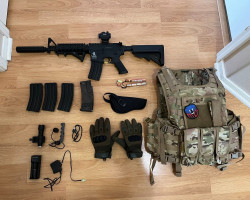 Airsoft M4 Full Kit - Used airsoft equipment