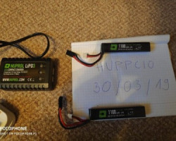 NUPROL LiPO charger and batter - Used airsoft equipment