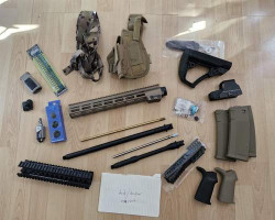 Various Parts & Gear - Used airsoft equipment