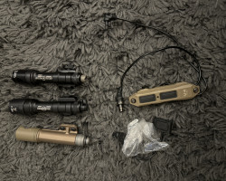 Real steel torches and switchs - Used airsoft equipment