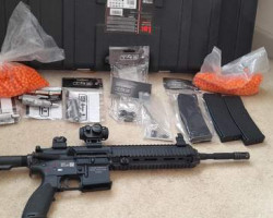 T4e Hk416 paintball,rubberball - Used airsoft equipment