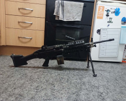 A&k m249 saw - Used airsoft equipment