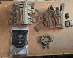 Sig Pistol Holsters and Lanyar - Used airsoft equipment