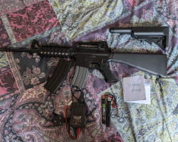 CYMA CM007  M4A1 Starter set - Used airsoft equipment