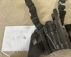 Blackhawk glock leg holster - Used airsoft equipment