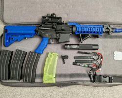 M4 Assualt Rifle + Accessories - Used airsoft equipment