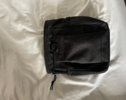 Black dump pouch - Used airsoft equipment