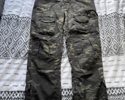 Black multi-cam trousers - Used airsoft equipment