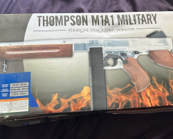 Thompson M1 A1 military rifle - Used airsoft equipment