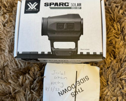 Vortex sparc solar red dot - Used airsoft equipment